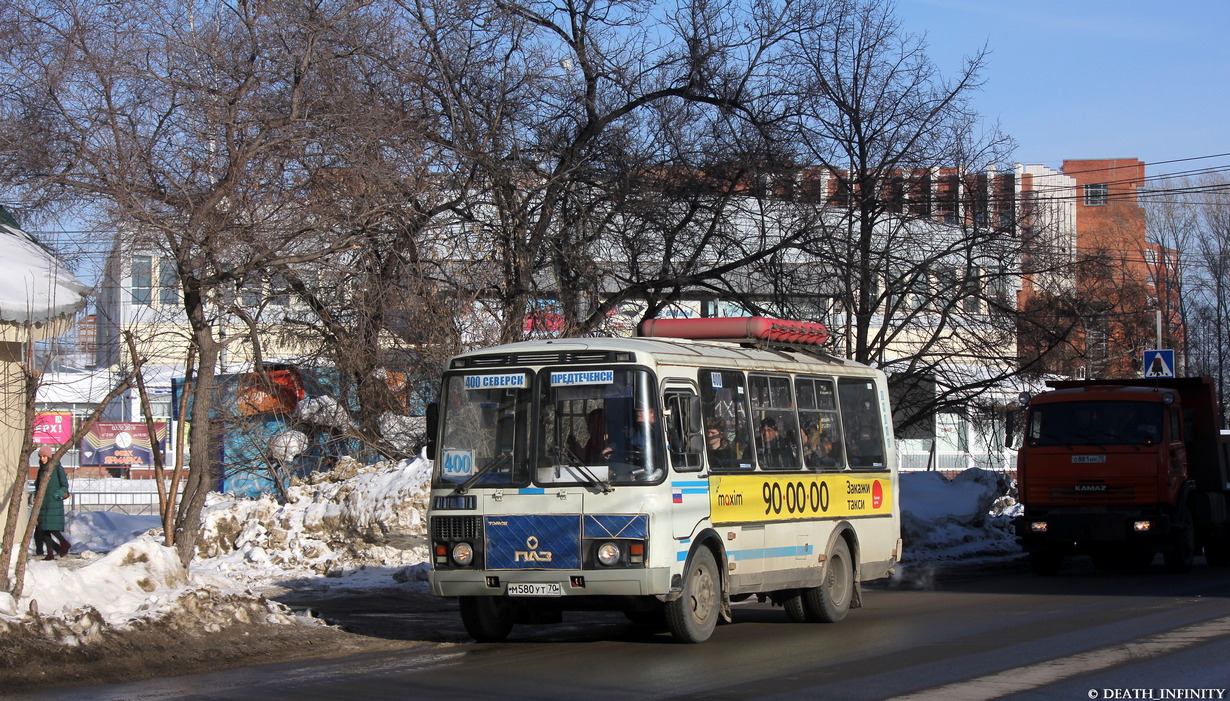 Томская область, ПАЗ-32054 № М 580 УТ 70