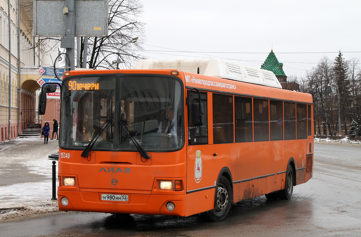 Нижегородская область, ЛиАЗ-5256.57 № 15340