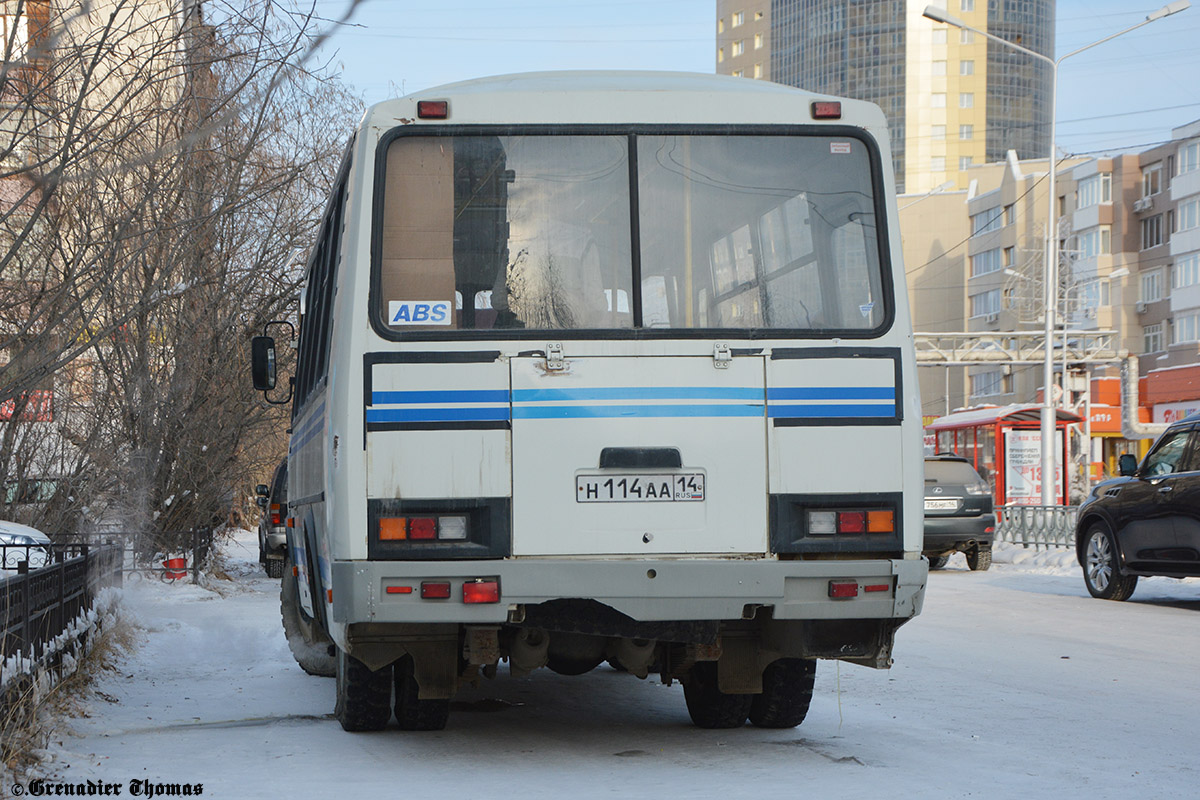 Sakha (Yakutia), PAZ-32053 # Н 114 АА 14