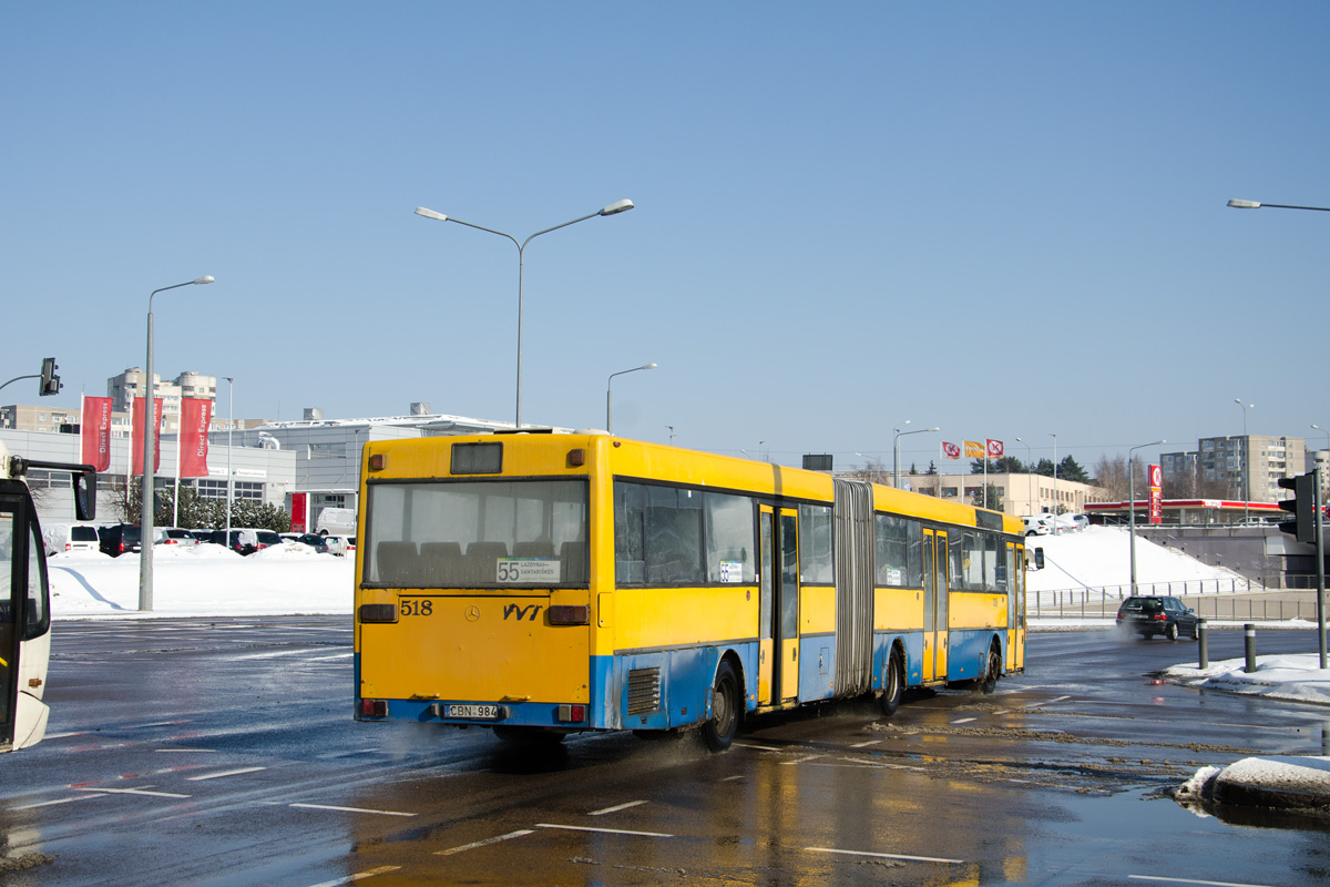 Литва, Mercedes-Benz O405G № 518