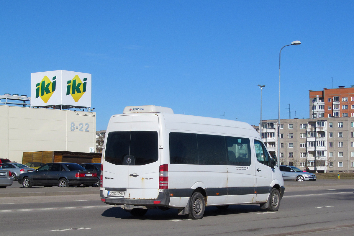 Литва, Mercedes-Benz Sprinter W906 311CDI № 01