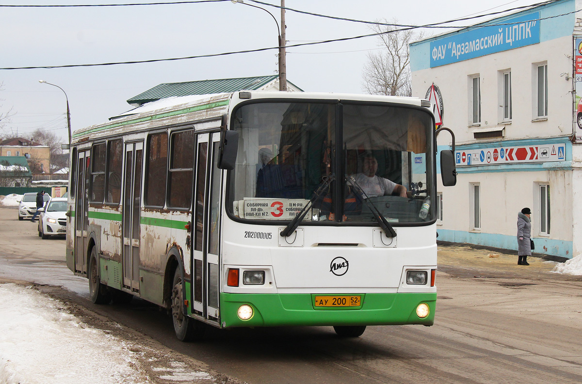 Нижегородская область, ЛиАЗ-5256.36 № АУ 200 52