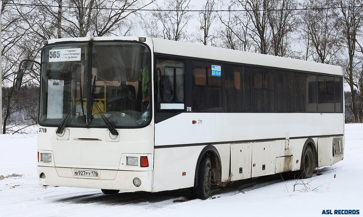 Санкт-Петербург, ЛиАЗ-5256.61 № 3719