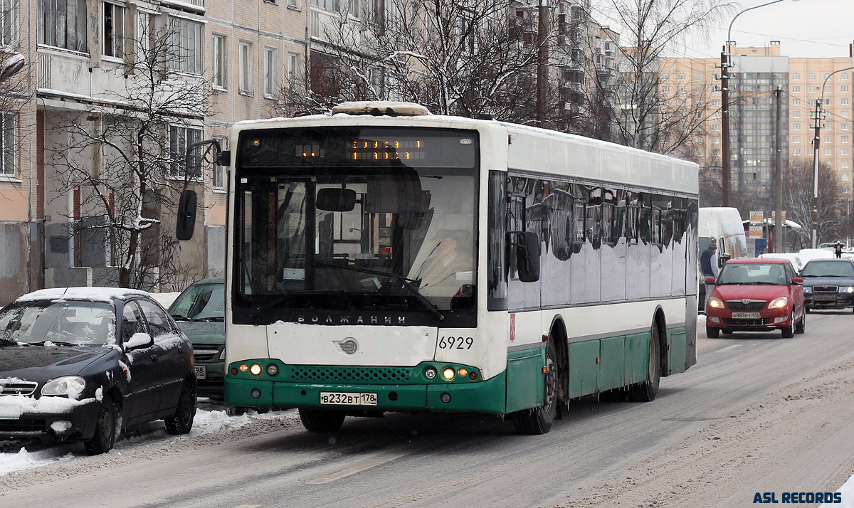 Санкт-Петербург, Волжанин-5270-20-06 "СитиРитм-12" № 6929