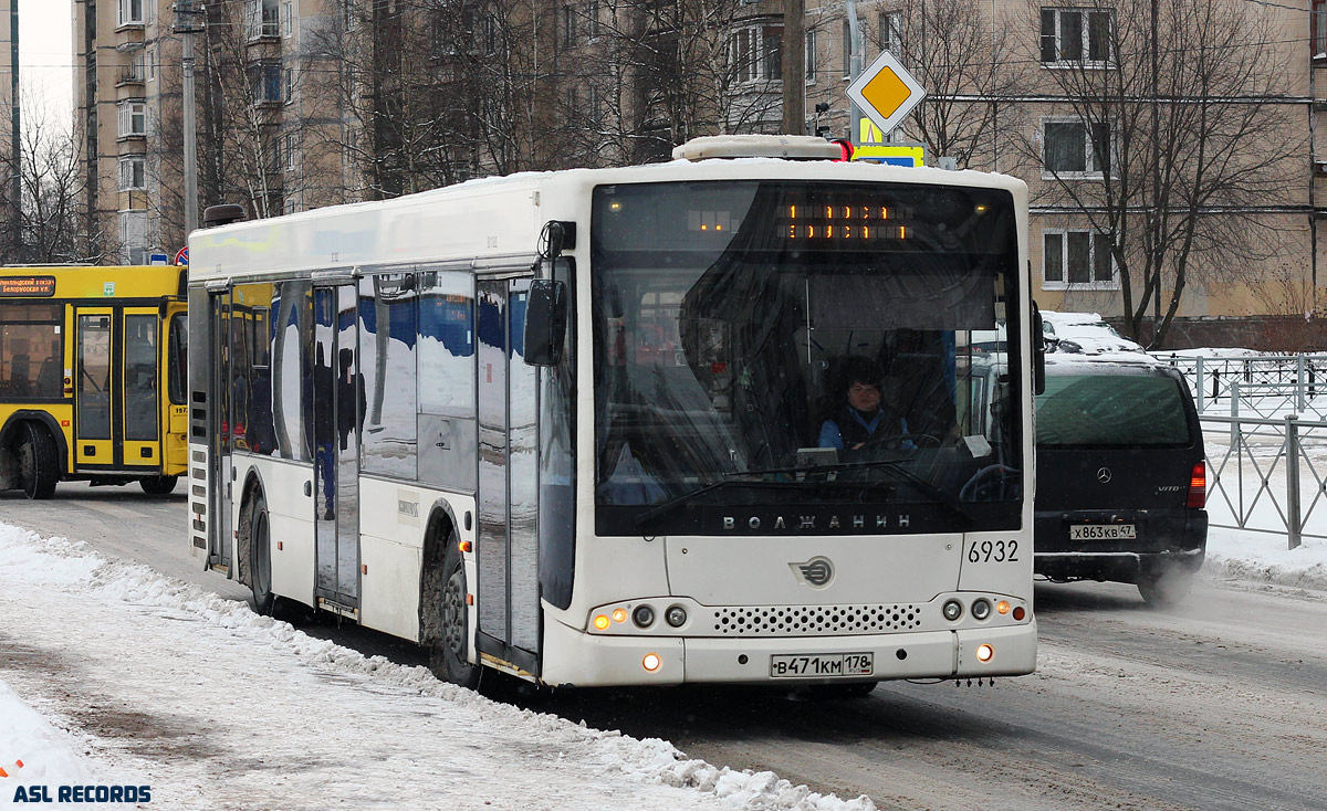 Санкт-Петербург, Волжанин-5270-20-06 "СитиРитм-12" № 6932