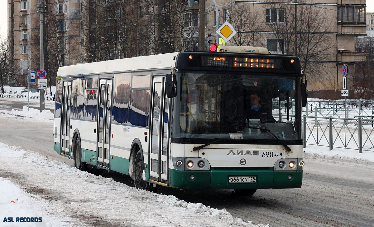 Санкт-Петербург, ЛиАЗ-5292.60 № 6984