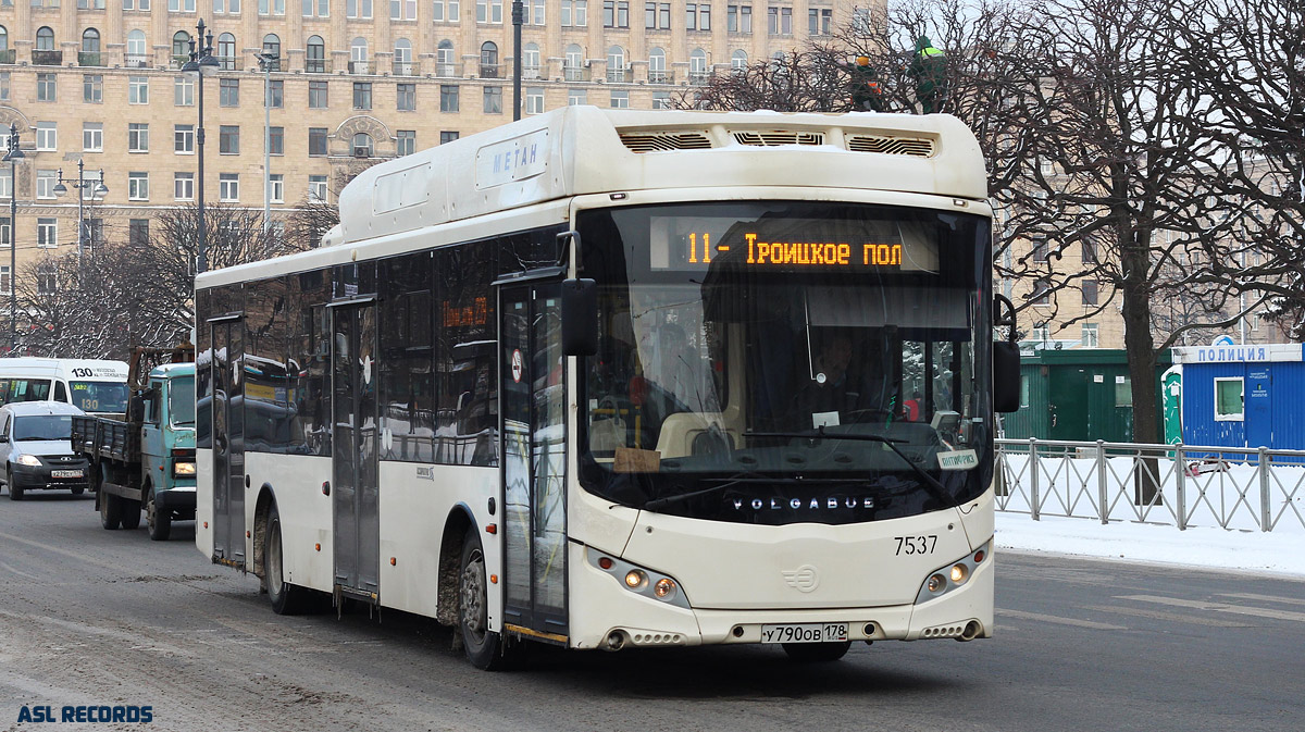 Санкт-Петербург, Volgabus-5270.G2 (CNG) № 7537