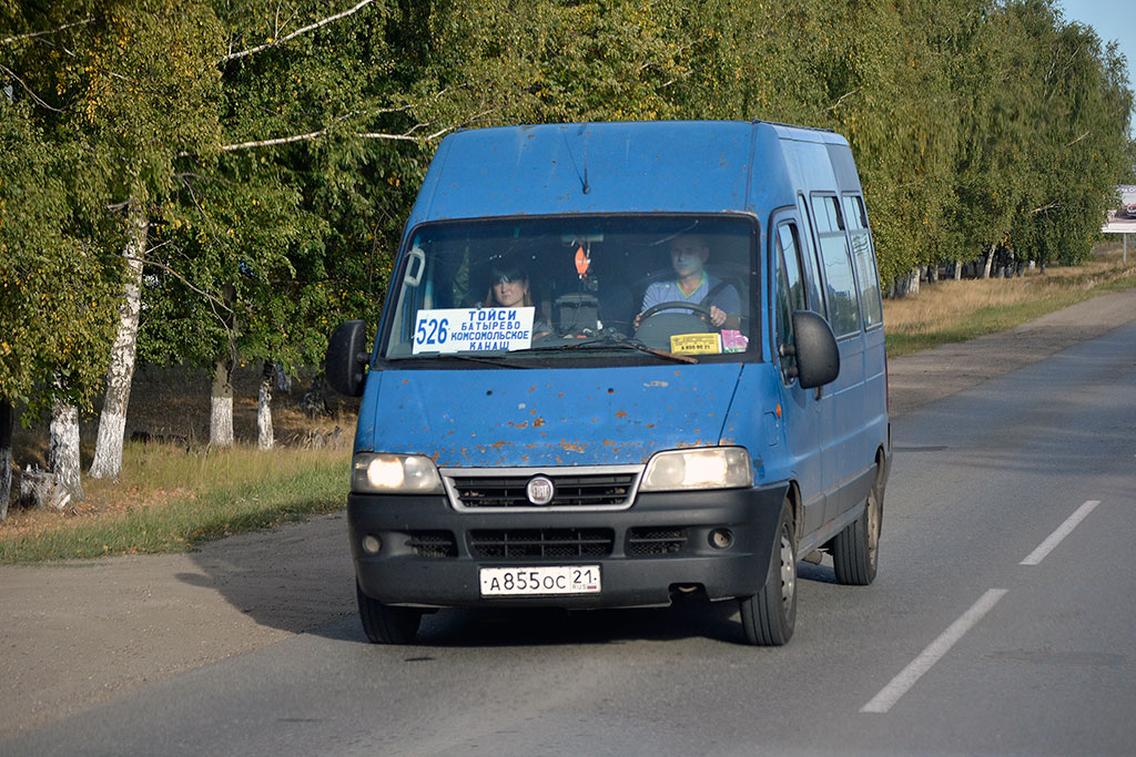 Чувашия, FIAT Ducato 244 CSMMC, -RT № А 855 ОС 21