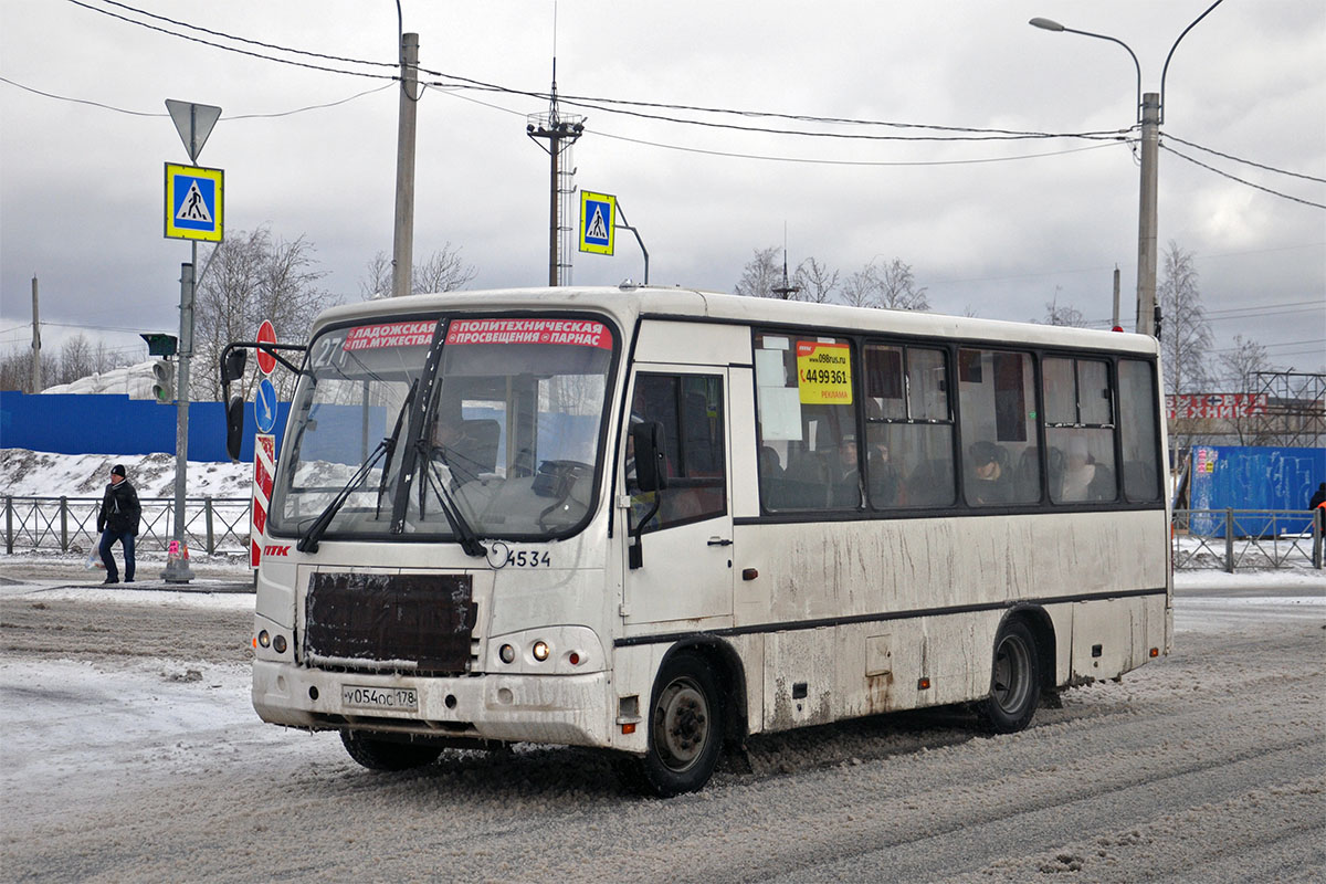 Санкт-Петербург, ПАЗ-320402-03 № n534