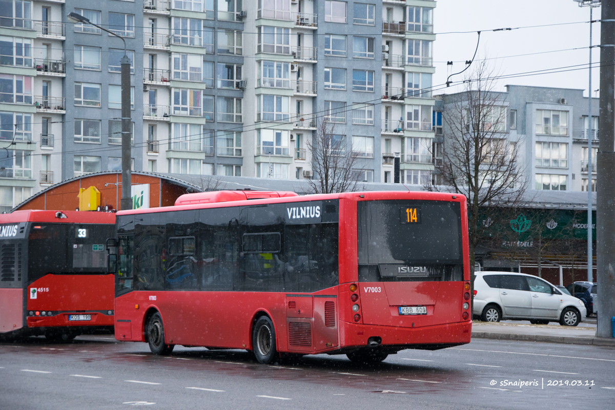 Литва, Anadolu Isuzu Citibus (Yeni) № V7003