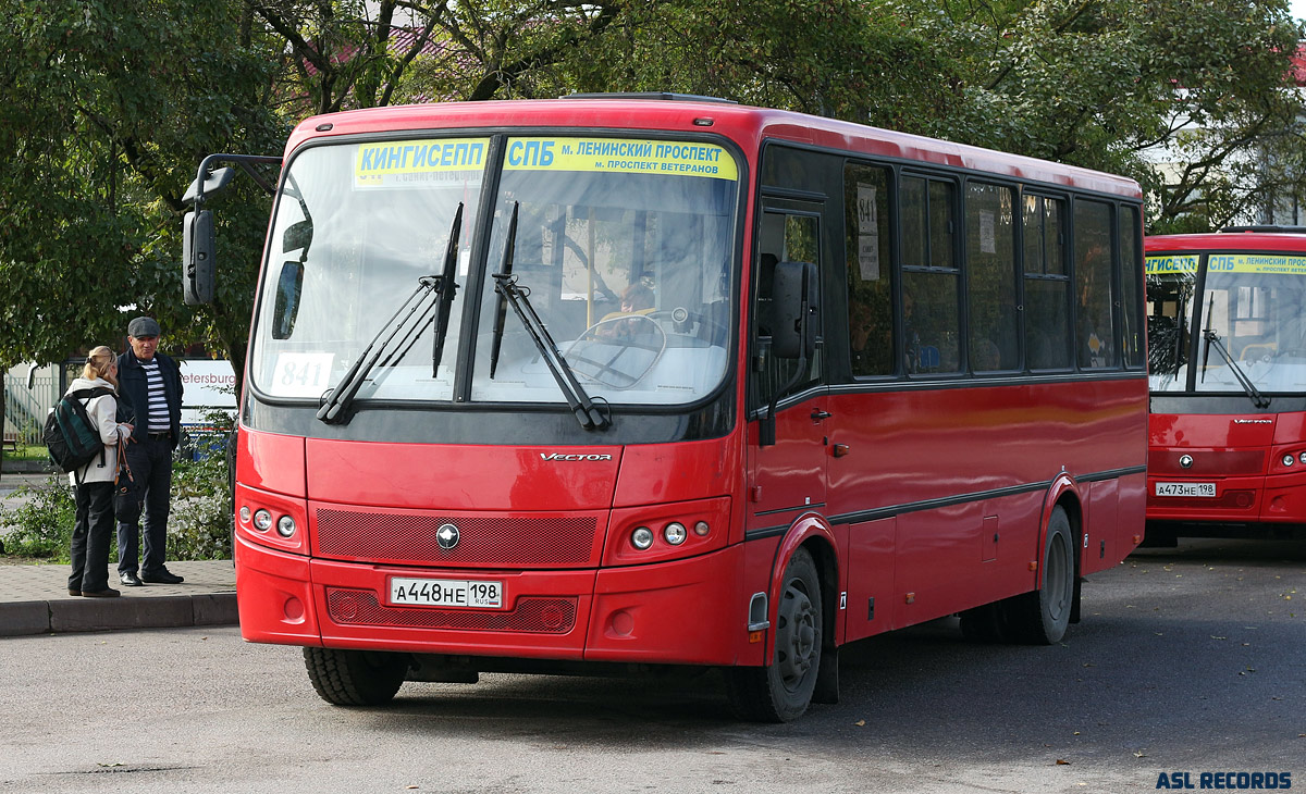 Ленинградская область, ПАЗ-320412-04 "Вектор" № А 448 НЕ 198