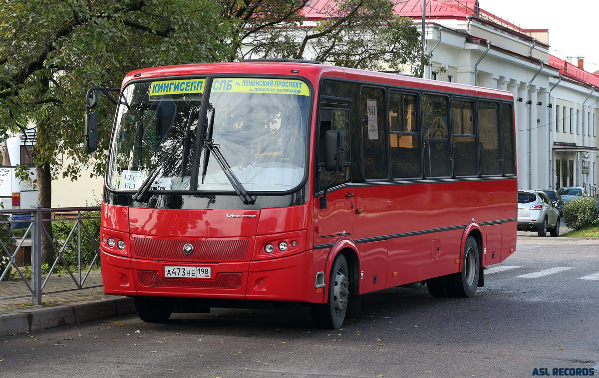 Ленинградская область, ПАЗ-320412-04 "Вектор" № А 473 НЕ 198