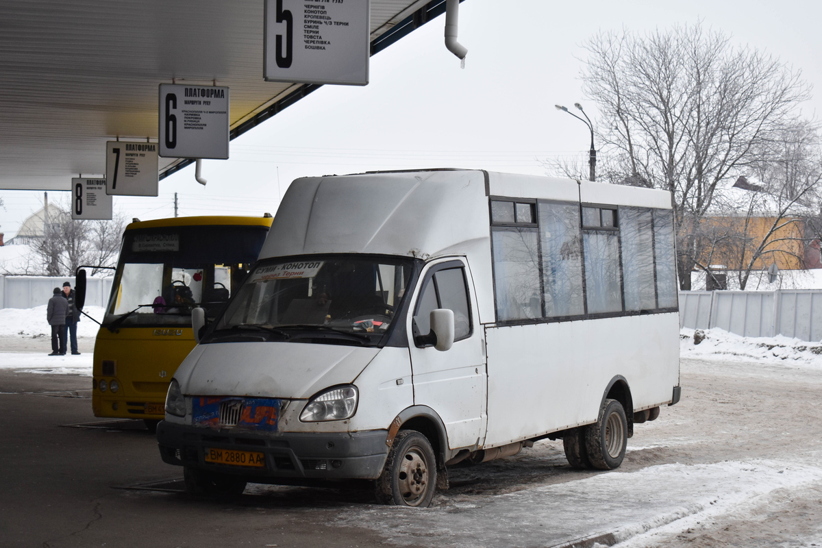Сумская область, Рута СПВ А048.2 № BM 2880 AA