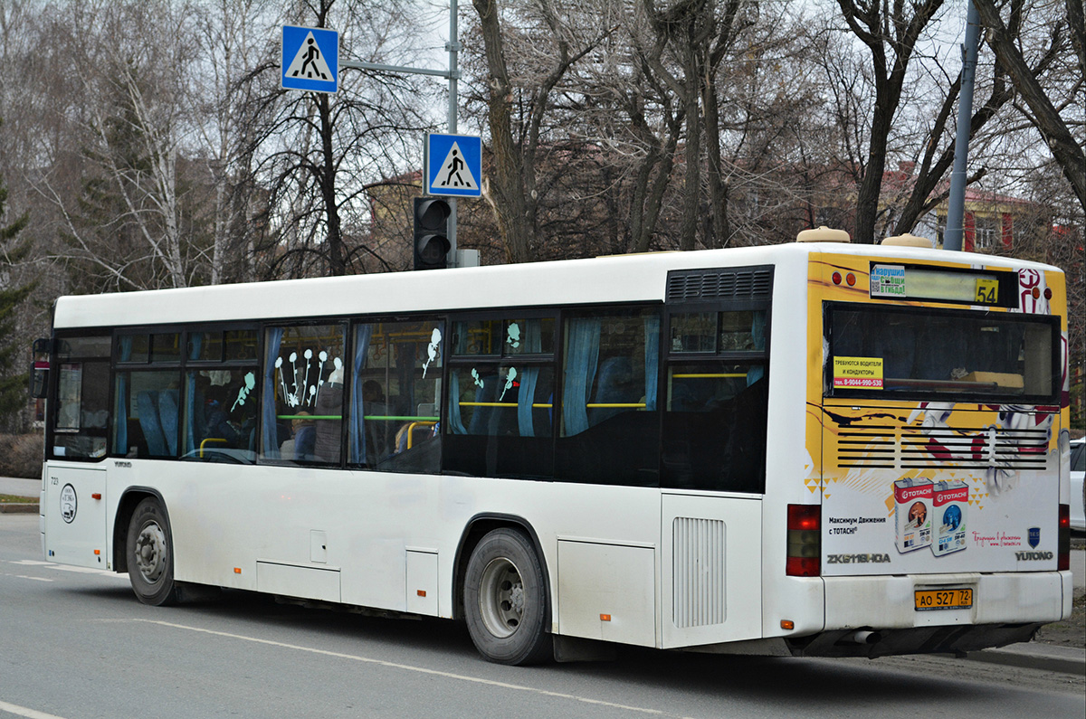 Тюменская область, Yutong ZK6118HGA № АО 527 72
