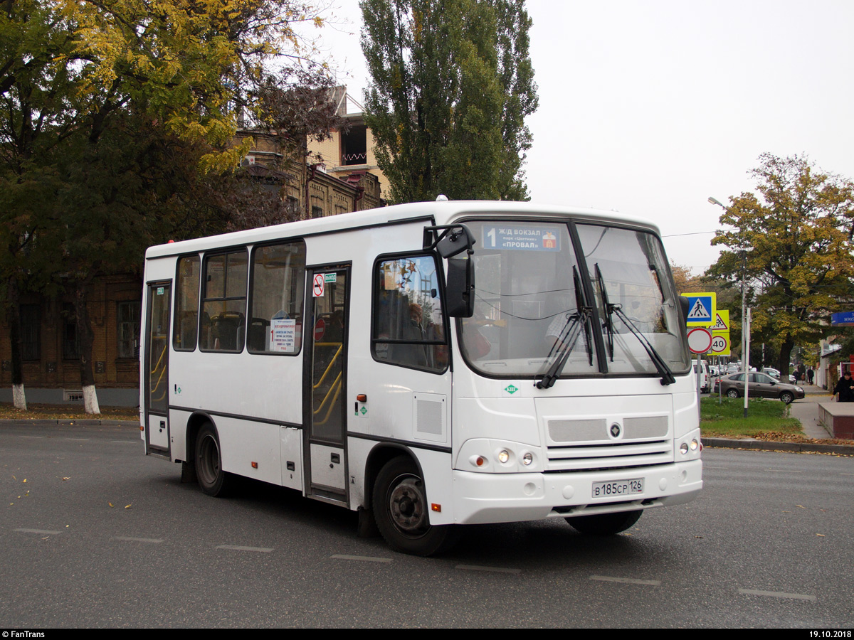 Ставропольский край, ПАЗ-320302-11 № В 185 СР 126