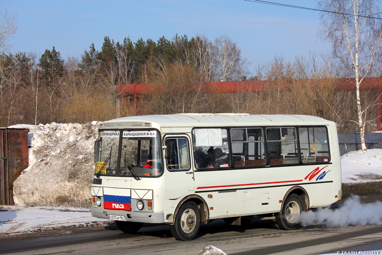 Томская область, ПАЗ-32054 № К 017 НР 96