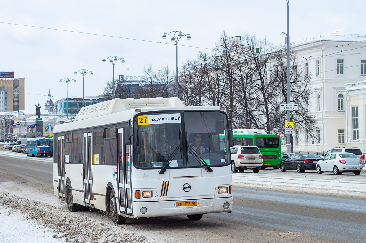 Свердловская область, ЛиАЗ-5256.57 № КМ 177 66