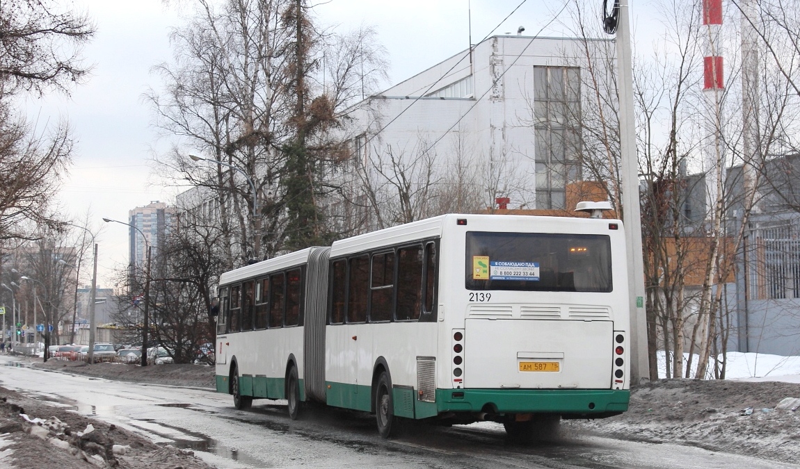 Санкт-Петербург, ЛиАЗ-6212.00 № 2139