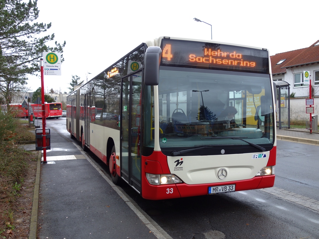 Гессен, Mercedes-Benz O530G Citaro facelift G № 33