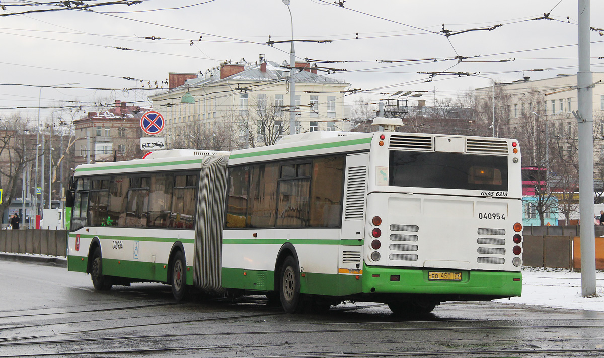 Москва, ЛиАЗ-6213.21 № 040954