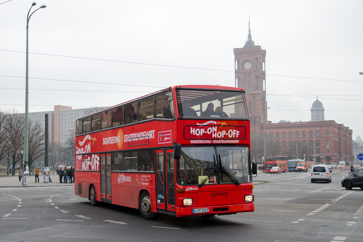 Берлин, MAN 592 SD202 (Waggon Union) № B-HT 1017