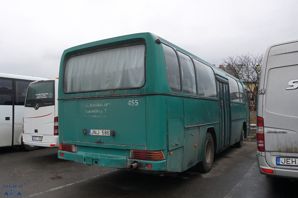 Литва, Mercedes-Benz O303-11ÜHE № 455