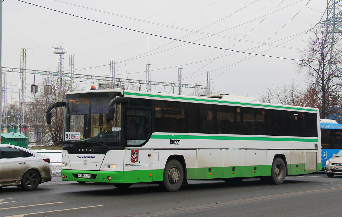 Москва, ГолАЗ-525110-10 "Вояж" № 190221