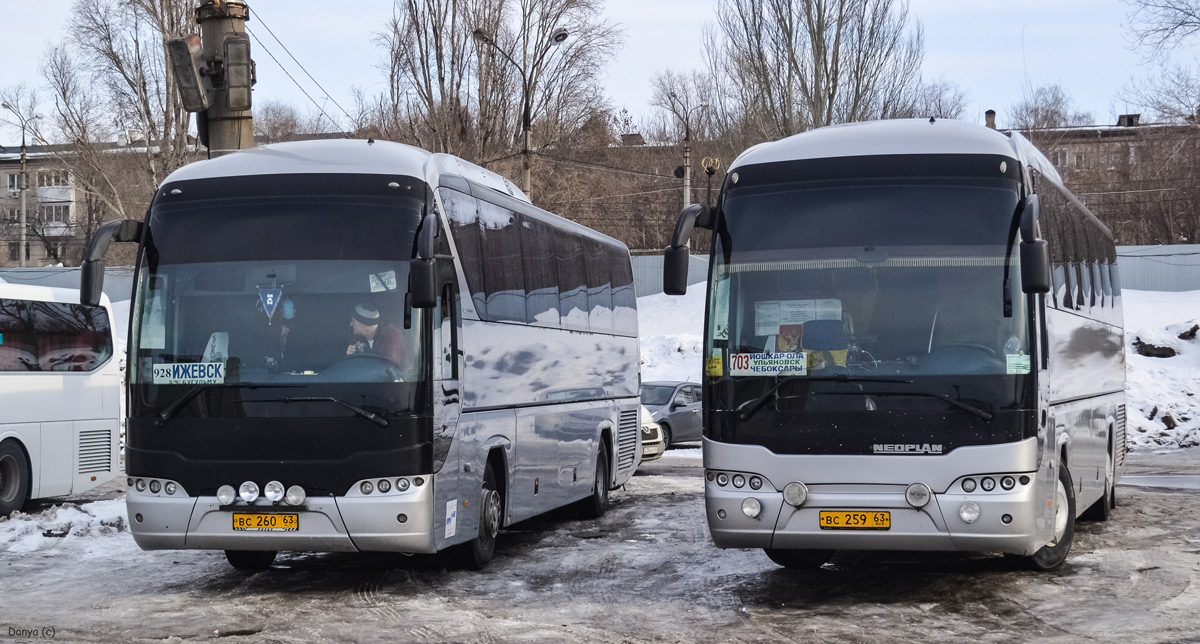 Самарская область, Neoplan P21 N2216SHD Tourliner SHD № ВС 260 63; Самарская область, Neoplan P21 N2216SHD Tourliner SHD № ВС 259 63