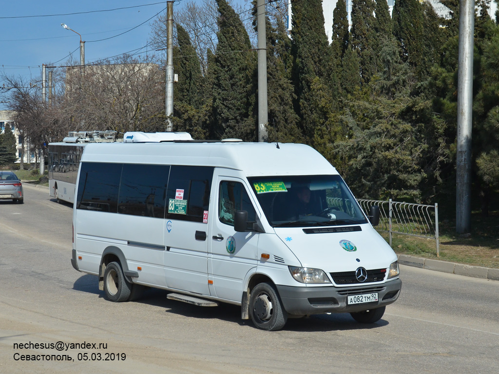 Севастополь, Луидор-223201 (MB Sprinter Classic) № А 082 ТМ 92