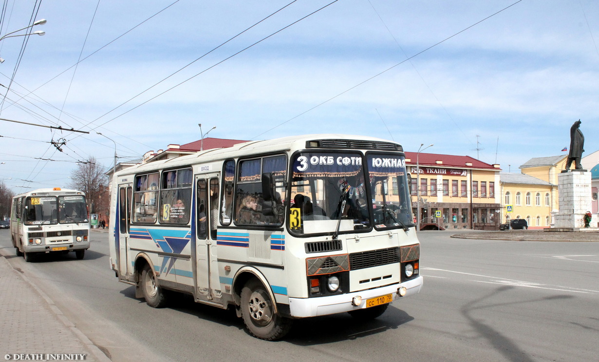 Томская область, ПАЗ-32054 № СС 110 70