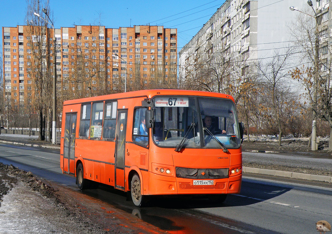 Нижегородская область, ПАЗ-320414-05 "Вектор" № О 115 ХН 152