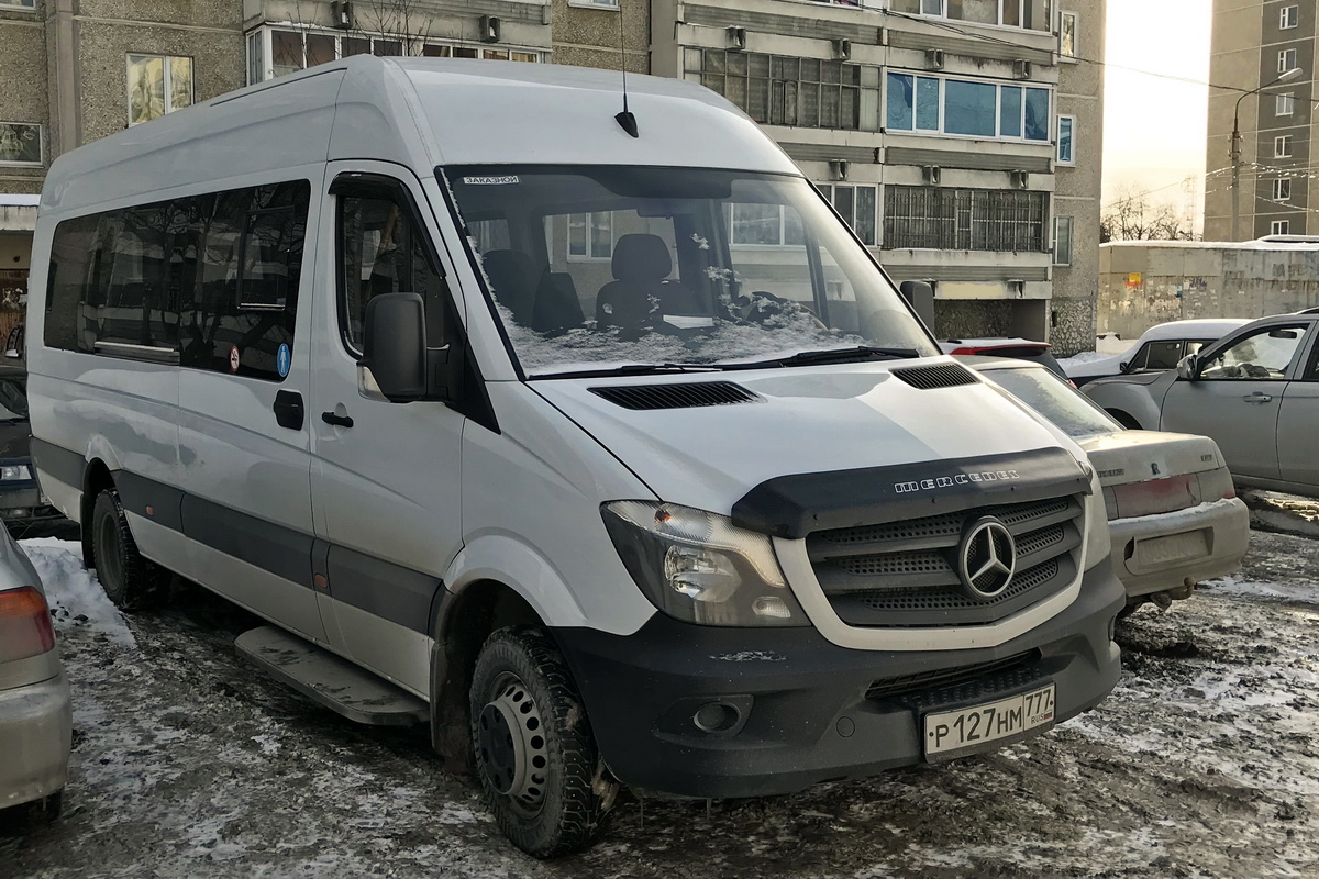 Свердловская область, Луидор-22360C (MB Sprinter) № Р 127 НМ 777