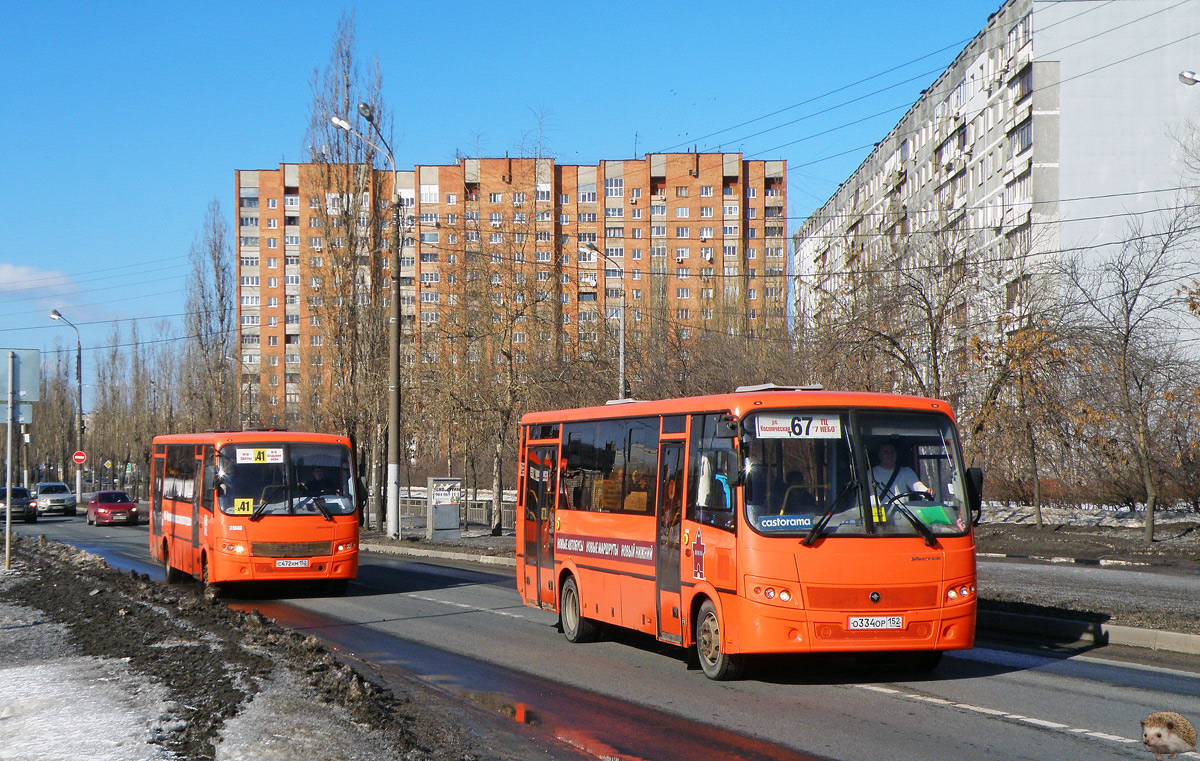 Nyizsnyij Novgorod-i terület, PAZ-320414-05 "Vektor" sz.: О 334 ОР 152