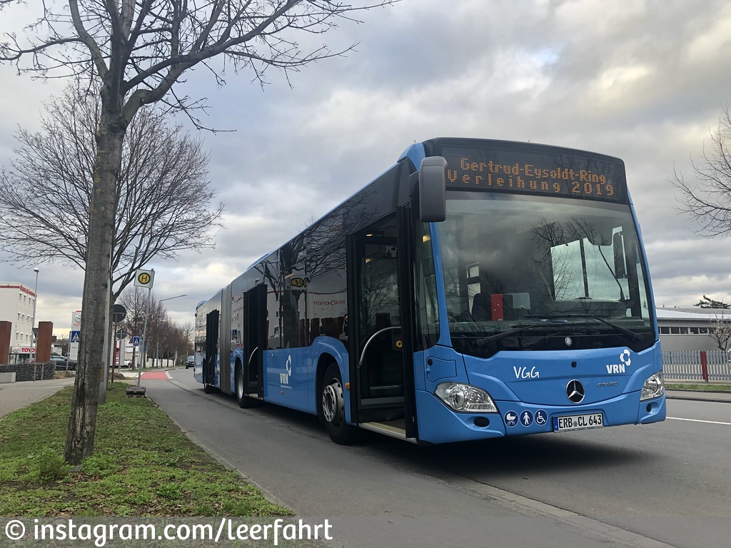 Гессен, Mercedes-Benz Citaro C2 G № ERB-CL 643