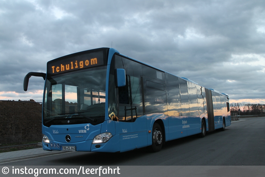 Гессен, Mercedes-Benz Citaro C2 G № ERB-CL 643