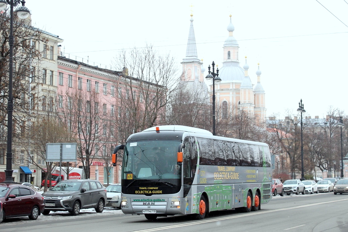 Санкт-Петербург, MAN R08 Lion's Coach L RHC444 L № В 777 МЕ 178