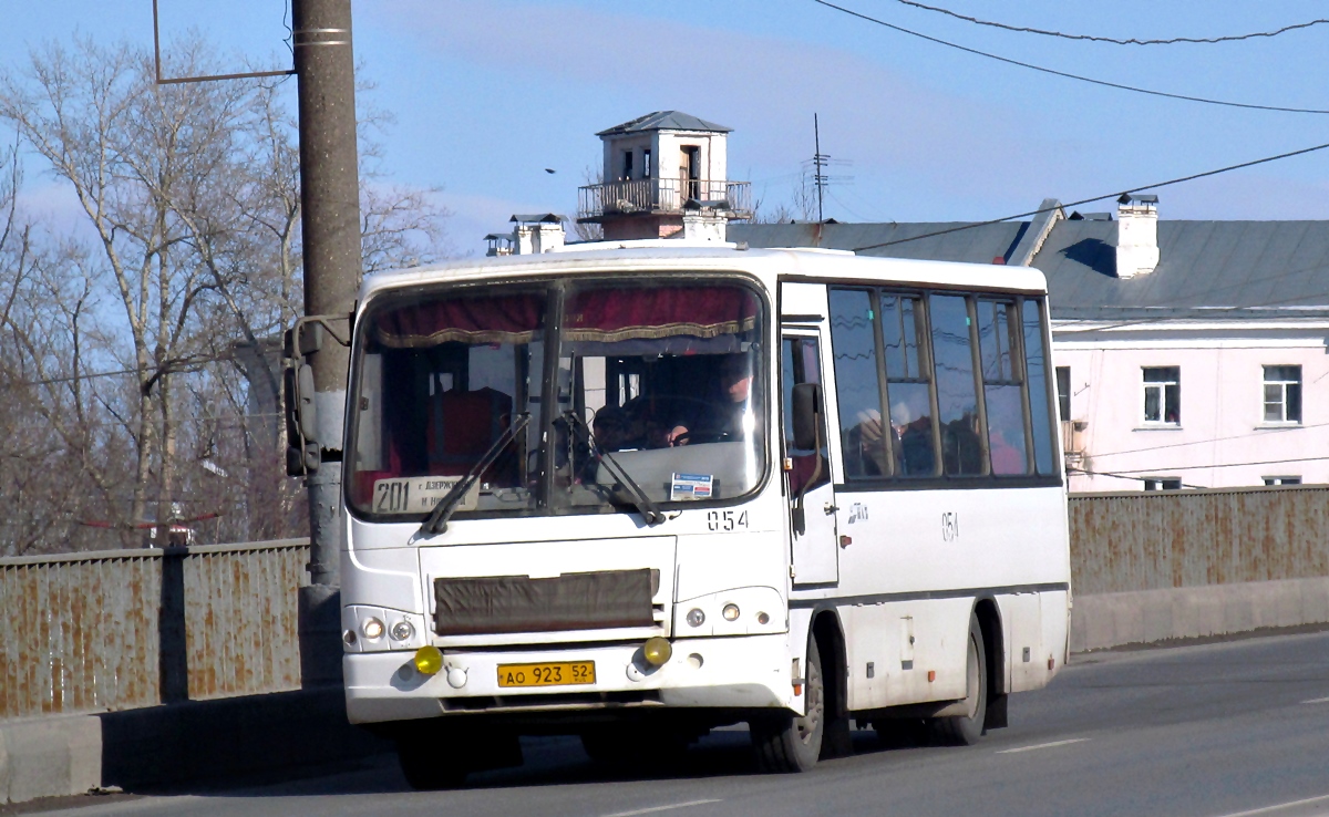 Нижегородская область, ПАЗ-320402-05 № 054