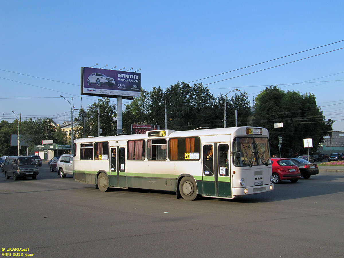 Воронежская область, MAN 789 SÜ240 № Т 774 УН 36