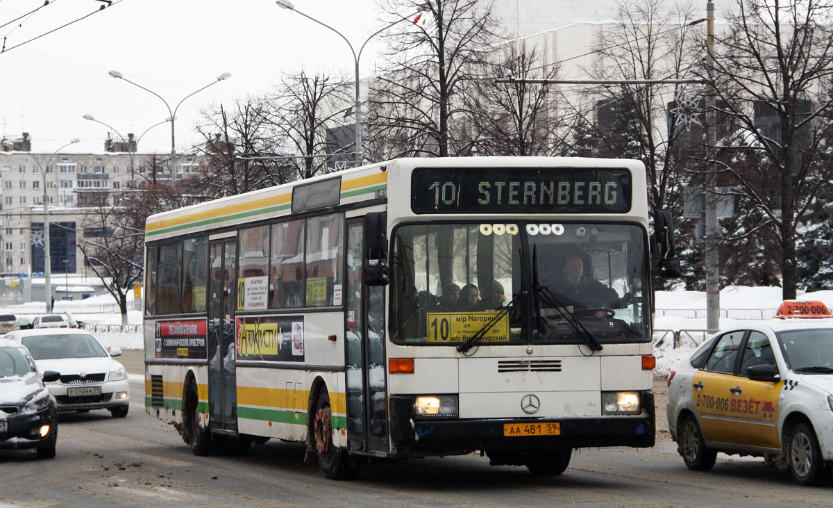 Пермский край, Mercedes-Benz O405 № АА 481 59