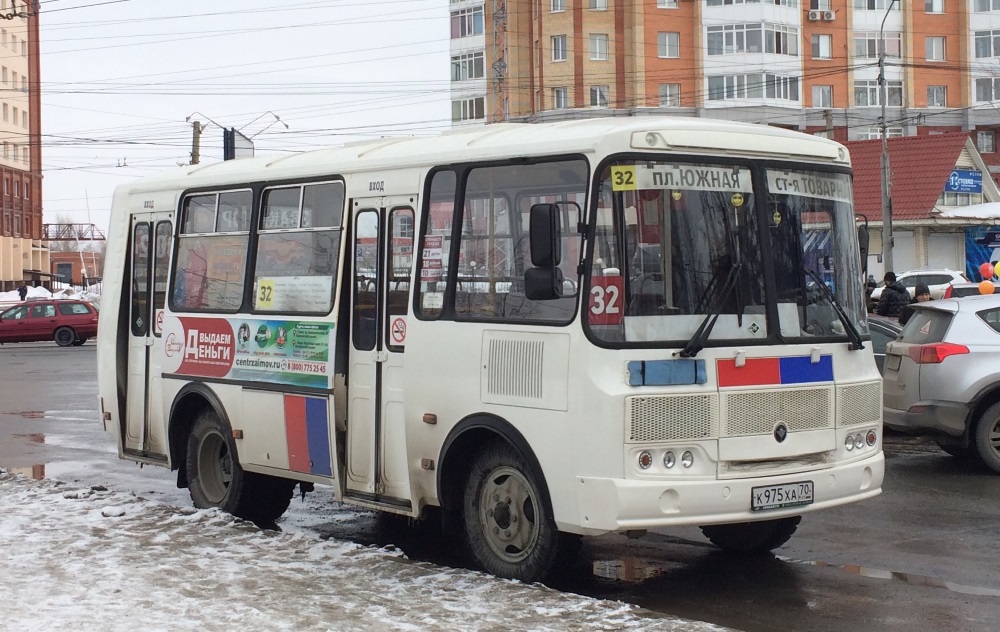 Томская область, ПАЗ-32054 № К 975 ХА 70