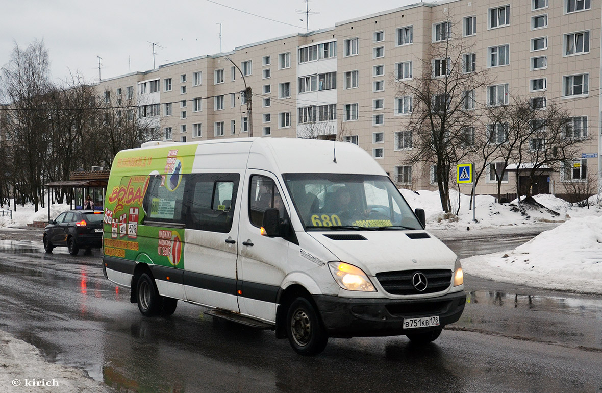 Санкт-Петербург, Луидор-22360C (MB Sprinter) № 3012