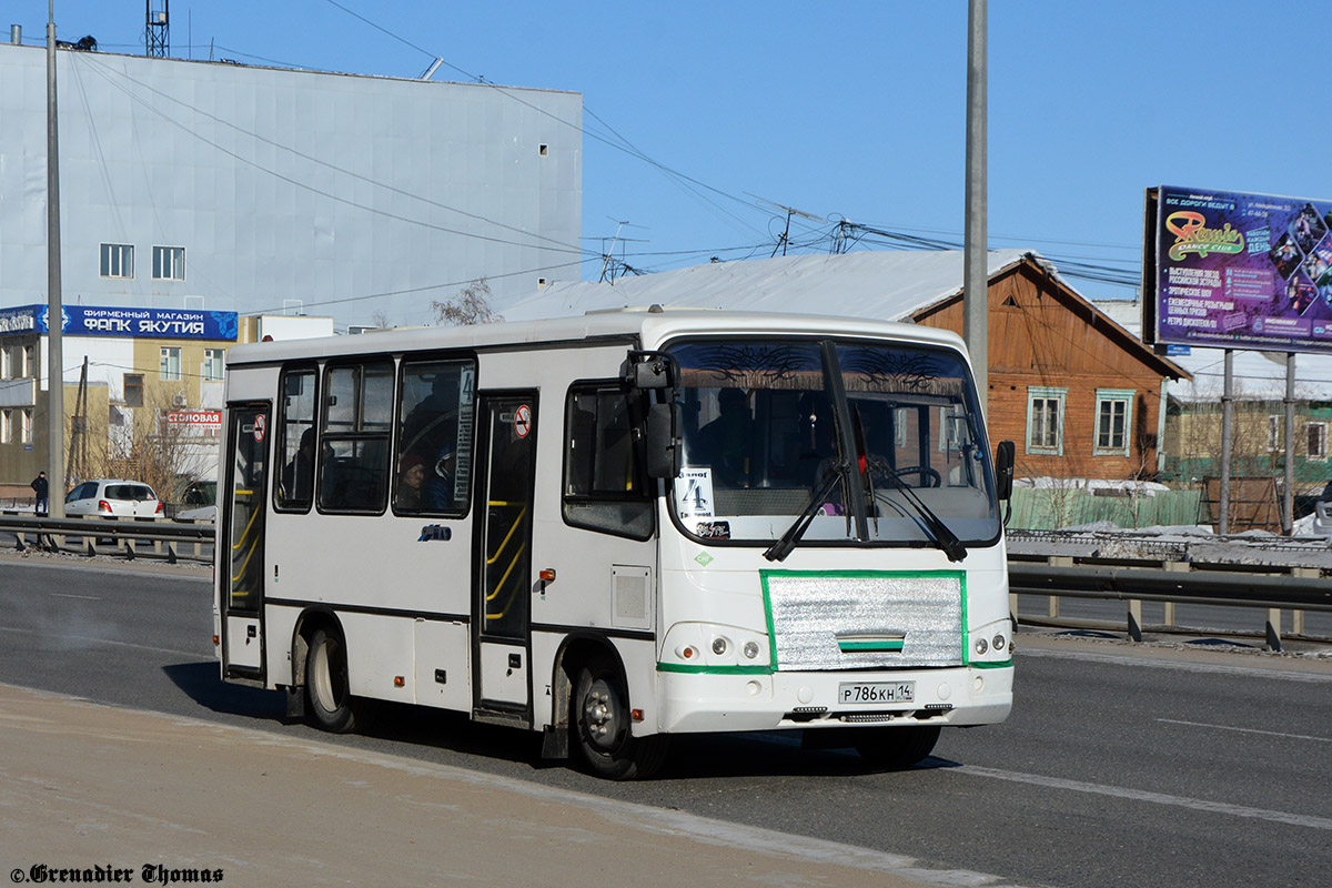 Саха (Якутия), ПАЗ-320302-08 № Р 786 КН 14