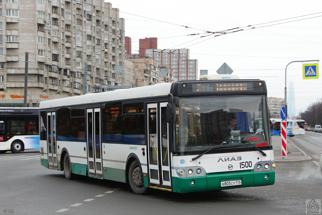 Санкт-Петербург, ЛиАЗ-5292.60 № 1500