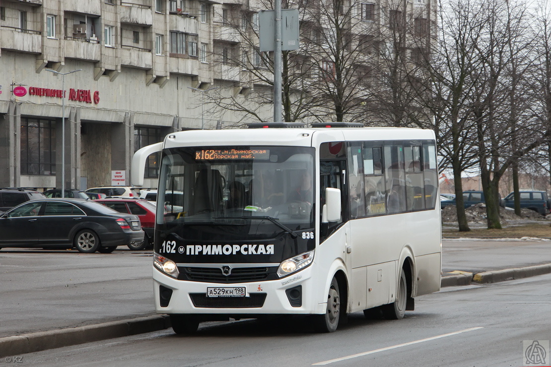 Санкт-Петербург, ПАЗ-320435-04 "Vector Next" № 836