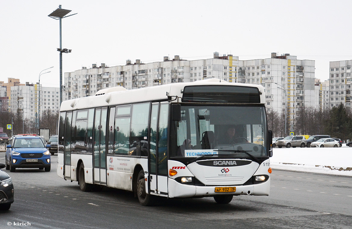 Санкт-Петербург, Scania OmniLink I (Скания-Питер) № n151