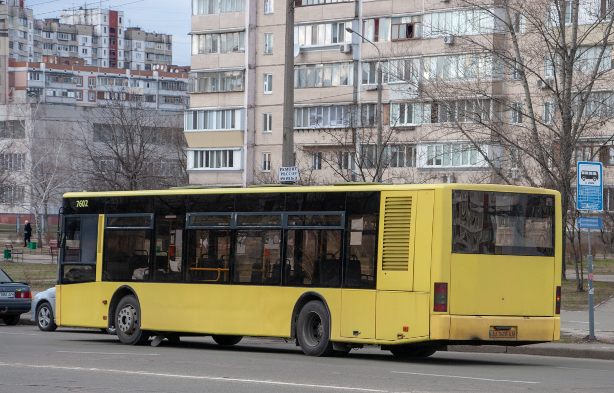 Киев, ЛАЗ A183D1 № 7602