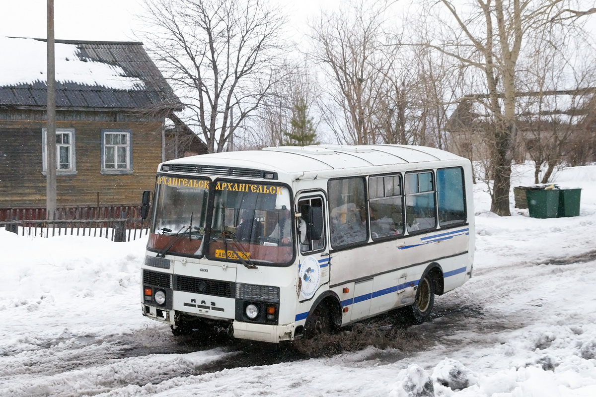 Архангельская область, ПАЗ-32054 № АВ 283 29