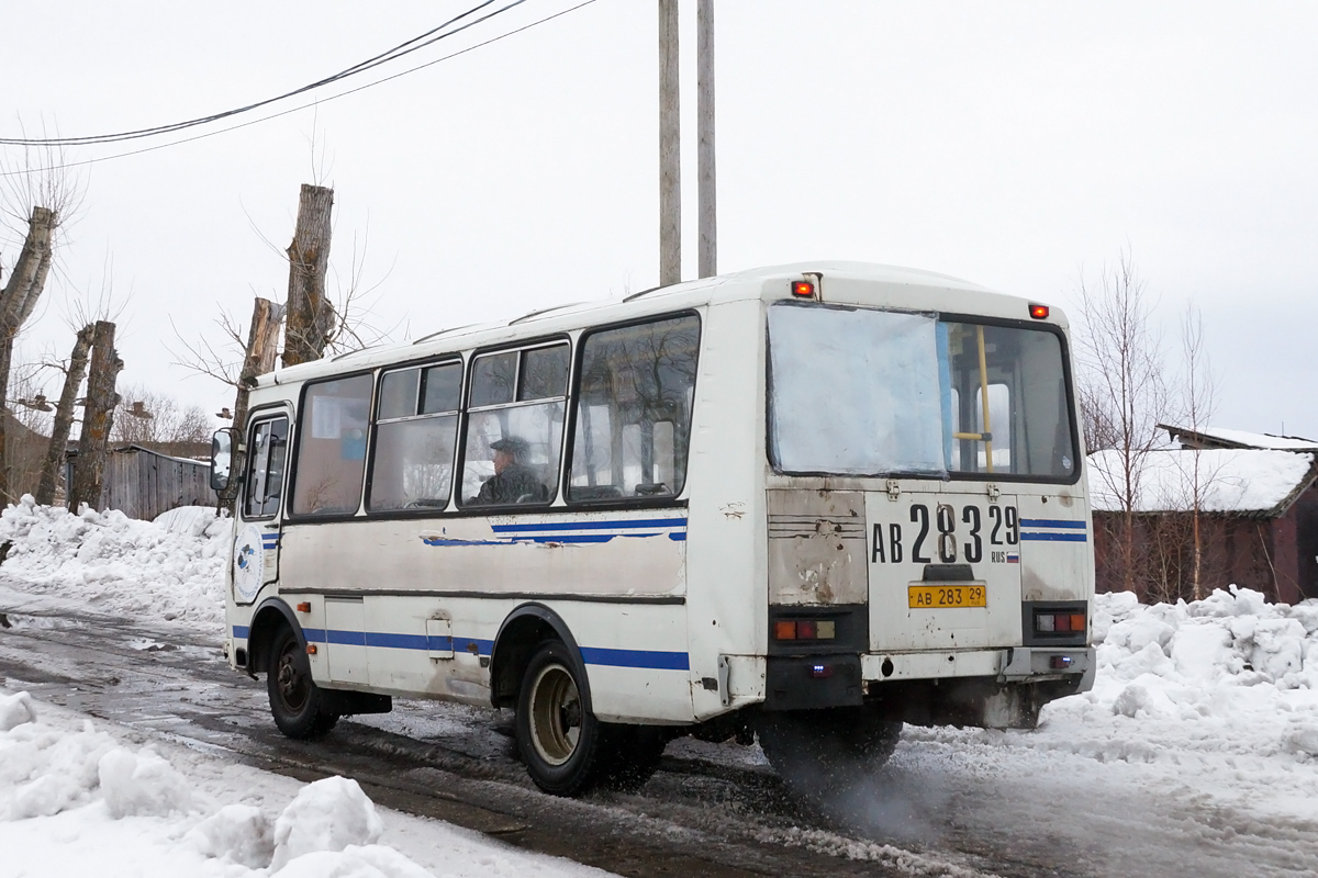 Архангельская область, ПАЗ-32054 № АВ 283 29