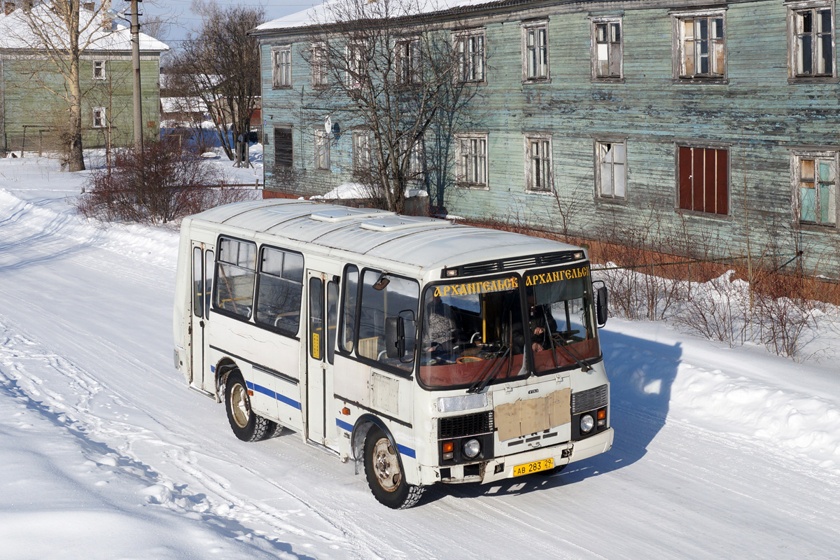 Архангельская область, ПАЗ-32054 № АВ 283 29