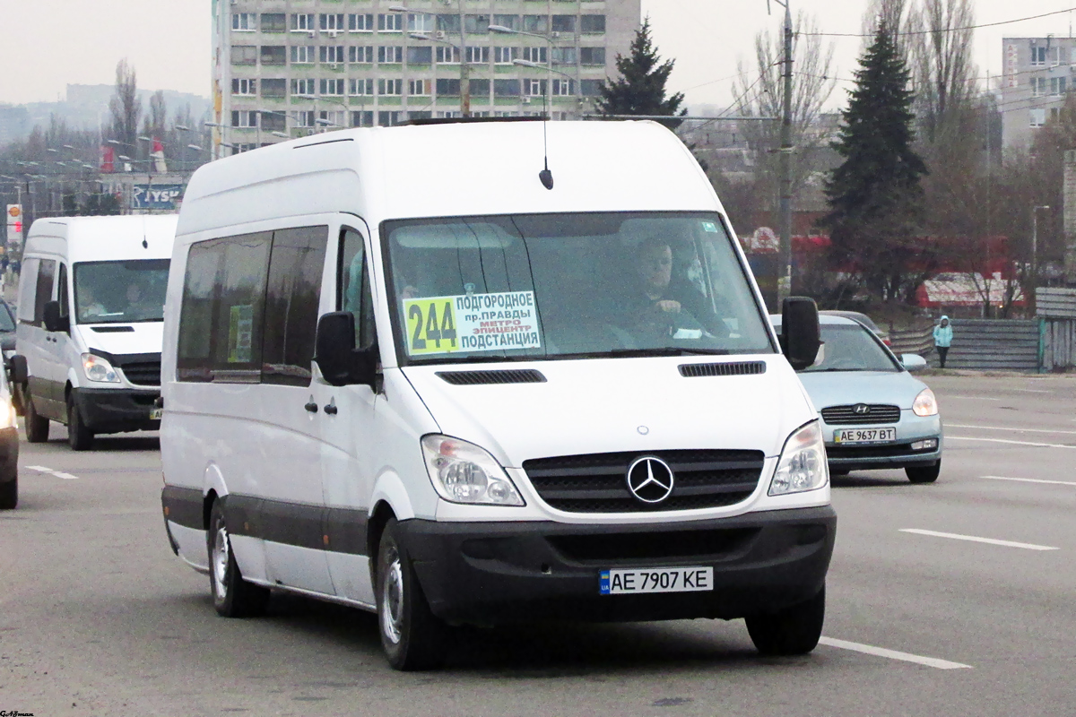 Dnepropetrovsk region, Mercedes-Benz Sprinter W906 315CDI # AE 7907 KE